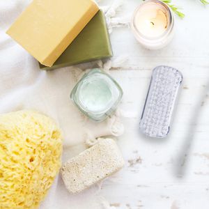 Produktbild für Nagelbürste Relaxdays transparent