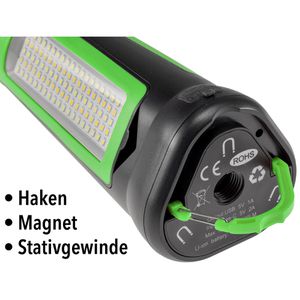 Produktbild für Baustrahler ChiliTec BSA-30s, 360° LED, mit integriertem Akku
