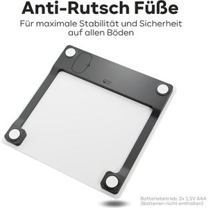 Produktbild für Personenwaage Proficare PC-PW 3122, weiß