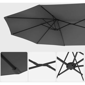 Produktbild für Sonnenschirm Songmics GPU36GY