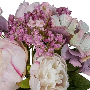 Produktbild für Kunstblume Creativ-green Peonienstrauß