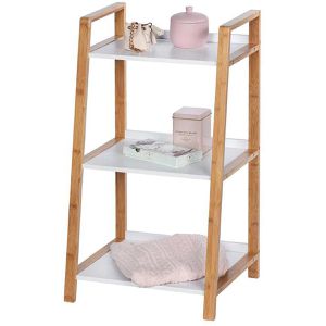 Produktbild für Badregal Wenko Finja 50710100, aus Bambus