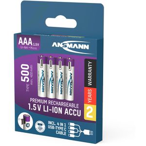 Produktbild für Akku Ansmann 1311-0028, 1,5 V, 400 mAh
