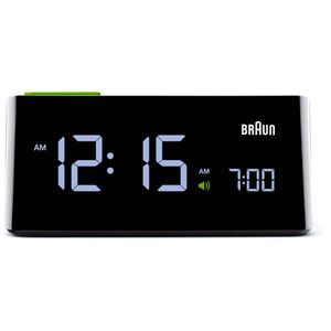 Produktbild für Wecker Braun BNC16B schwarz, digital
