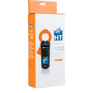 Produktbild für Stromzange HT-Instruments 1010980, HT77C, True RMS digital