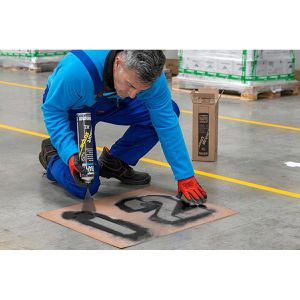 Produktbild für Markierungsspray AMPERE Traffic Extra Paint XL, schwarz