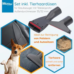 Produktbild für Staubsaugerdüse McFilter SDM-A43, 12-teilig