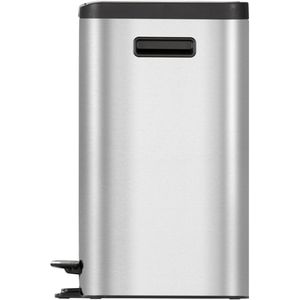 Produktbild für Mülleimer EKO EcoCasa, VB 912836, matt silber