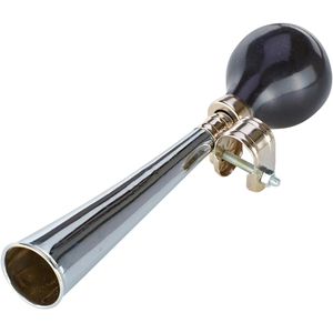 Fahrradklingel Prophete 5049, silber/schwarz