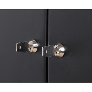 Produktbild für Werkzeugschrank Ondis24 4561, aus Metall, grau / schwarz