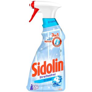 Produktbild für Glasreiniger Sidolin Streifenfrei Cristal, 3in1