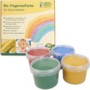 Produktbild für Fingerfarbe GRÜNSPECHT 691-00 Bio-Fingermalfarbe