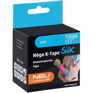 Produktbild für Kinesio-Tape Höga K-Tape Silk, blau