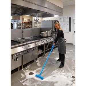 Produktbild für Schrubber Vikan mit Wasserdurchlauf, 27cm