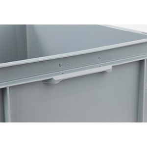 Produktbild für Eurobox Fetra 1336, grau, 43 Liter