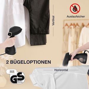 Produktbild für Dampfglätter LEBENLANG Steamer LBD528S