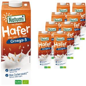 Haferdrink Natumi aus deutschem Hafer, Omega-3, BIO