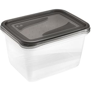 Produktbild für Frischhaltedose Keeeper fredo fresh grau, aus Kunststoff