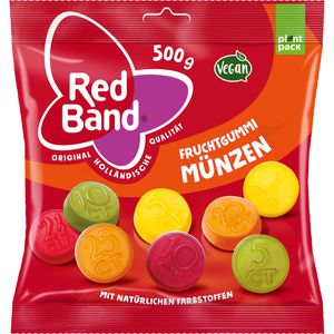 Fruchtgummis Red-Band Münzen