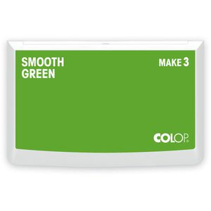 Produktbild für Stempelkissen Colop Make 3, für Büro und Kreativprojekte, grün