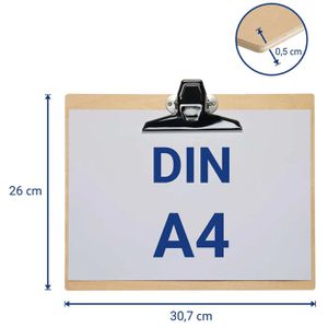 Produktbild für Klemmbrett Maul 2394670, MAULtilia, A4 quer