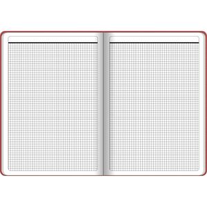 Produktbild für Notizbuch Leitz Complete, 44710025, rot, A4