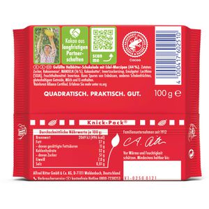 Produktbild für Tafelschokolade Ritter-Sport Marzipan