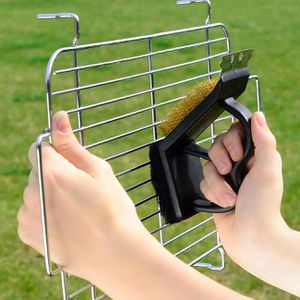 Produktbild für Grillbürste Böttcher-AG für Guss- &amp; Edelstahlrost