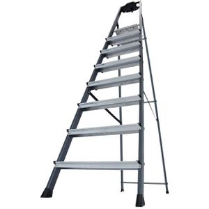 Produktbild für Stehleiter Krause Monto Securo, 126467, mit Plattform
