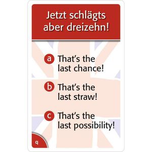 Produktbild für Kartenspiel Moses My English is under all pig