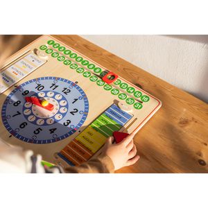 Produktbild für Lernspielzeug Goula 1110100765, Kalenderuhr Großformat