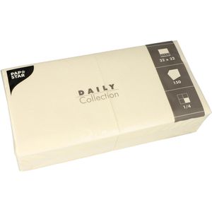 Servietten Papstar Daily Collection, champagner