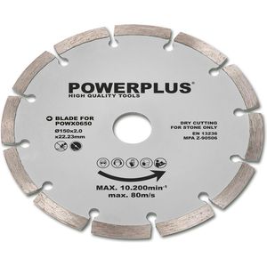 Produktbild für Mauernutfräse POWERPLUS POWX0650, Schlitzfräse