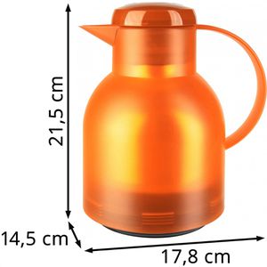 Produktbild für Thermoskanne Emsa Samba, Quick Press, Kunststoff