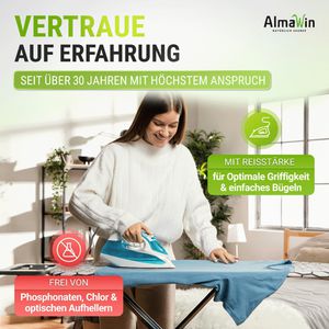 Produktbild für Waschmittel AlmaWin Konzentrat Lindenblüte, vegan