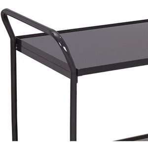 Produktbild für Tischwagen VARIOfit sw-701.500/AG, Metall &amp; Holz