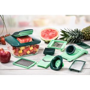 Produktbild für Gemüseschneider Genius Nicer Dicer Chef, 15-teilig