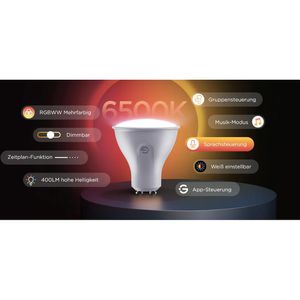 Produktbild für LED-Lampe Govee RGBWW LED Bulb, GU10