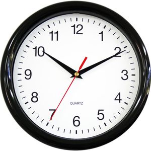 Wanduhr Eurotime 82222, Kunststoff, analog, Quarzuhr