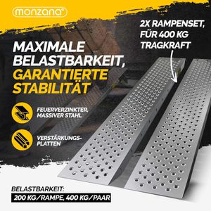 Produktbild für Auffahrrampe Monzana 103064, 2 Stück