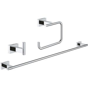 Badaccessoires-Set GROHE Essentials Cube Bad-Set 3 in 1