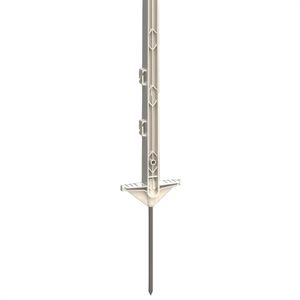 Produktbild für Weidezaunpfähle AKO 443493, aus Kunststoff, weiß, 156 cm