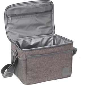 Produktbild für Kühltasche Rivacase 5712, Torngat, grau, faltbar