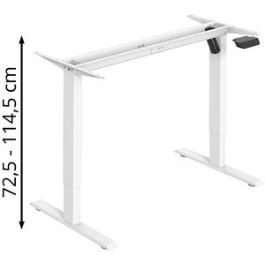 Schreibtischgestell Bisley E-StarterTech, 4 Memoryspeicher