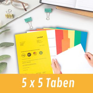 Produktbild für Register perfect-line A4, blanko