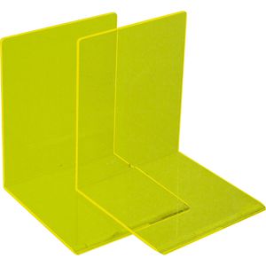 Produktbild für Buchstütze Maul 35136, neongelb