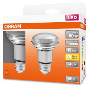 Produktbild für LED-Lampe OSRAM Star R63, E27