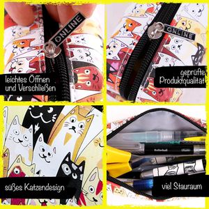 Produktbild für Federmäppchen Online Fluffy Cats