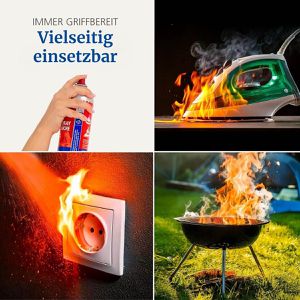 Produktbild für Feuerlöschspray Hekatron Haus, Küche und Camping