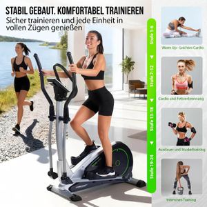Produktbild für Crosstrainer Christopeit ECO 2000, 10 kg Schwungmasse